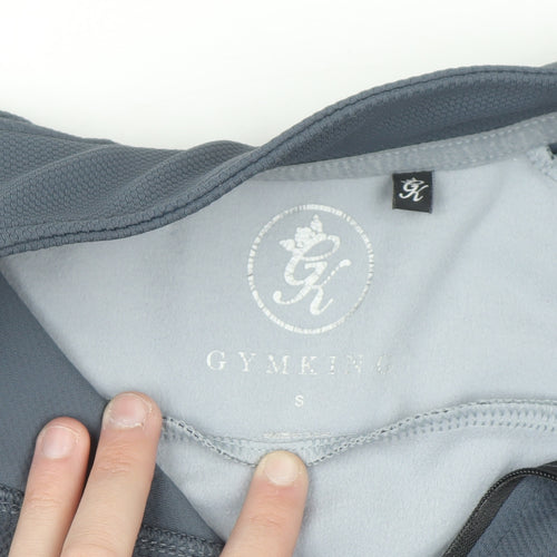 Gym King Men's Grey 1/2 Zip Pullover Sweatshirt Size S