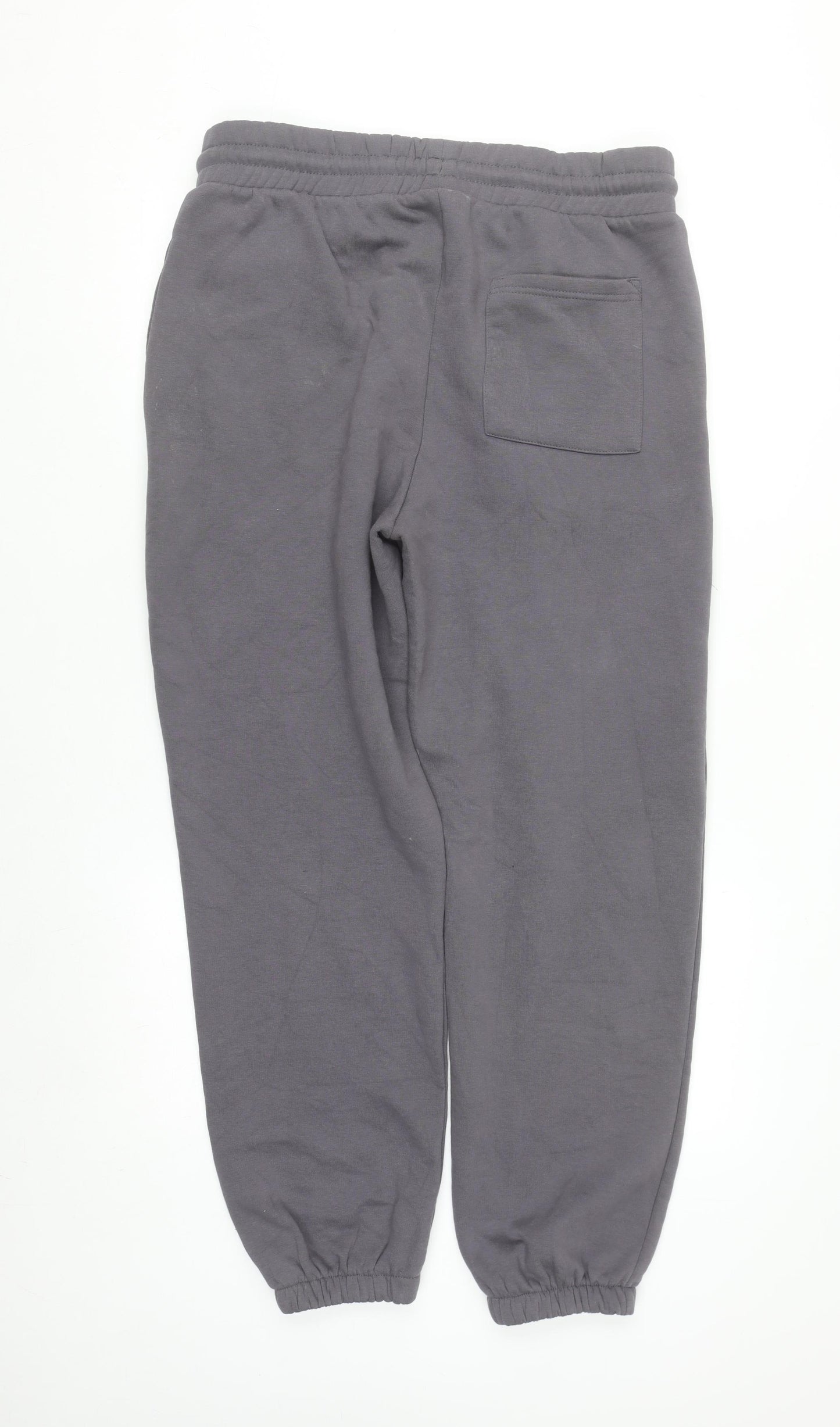 Harvard Men's Grey Jogger Sweatpants Medium Fleece Activewear Trousers