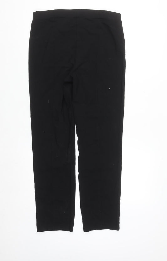 Dunnes Stores Women's Black Stretch Slim Trousers Size 12