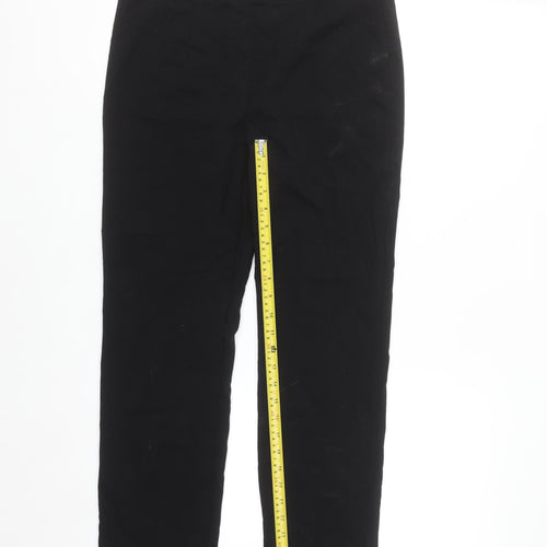 Dunnes Stores Women's Black Stretch Slim Trousers Size 12