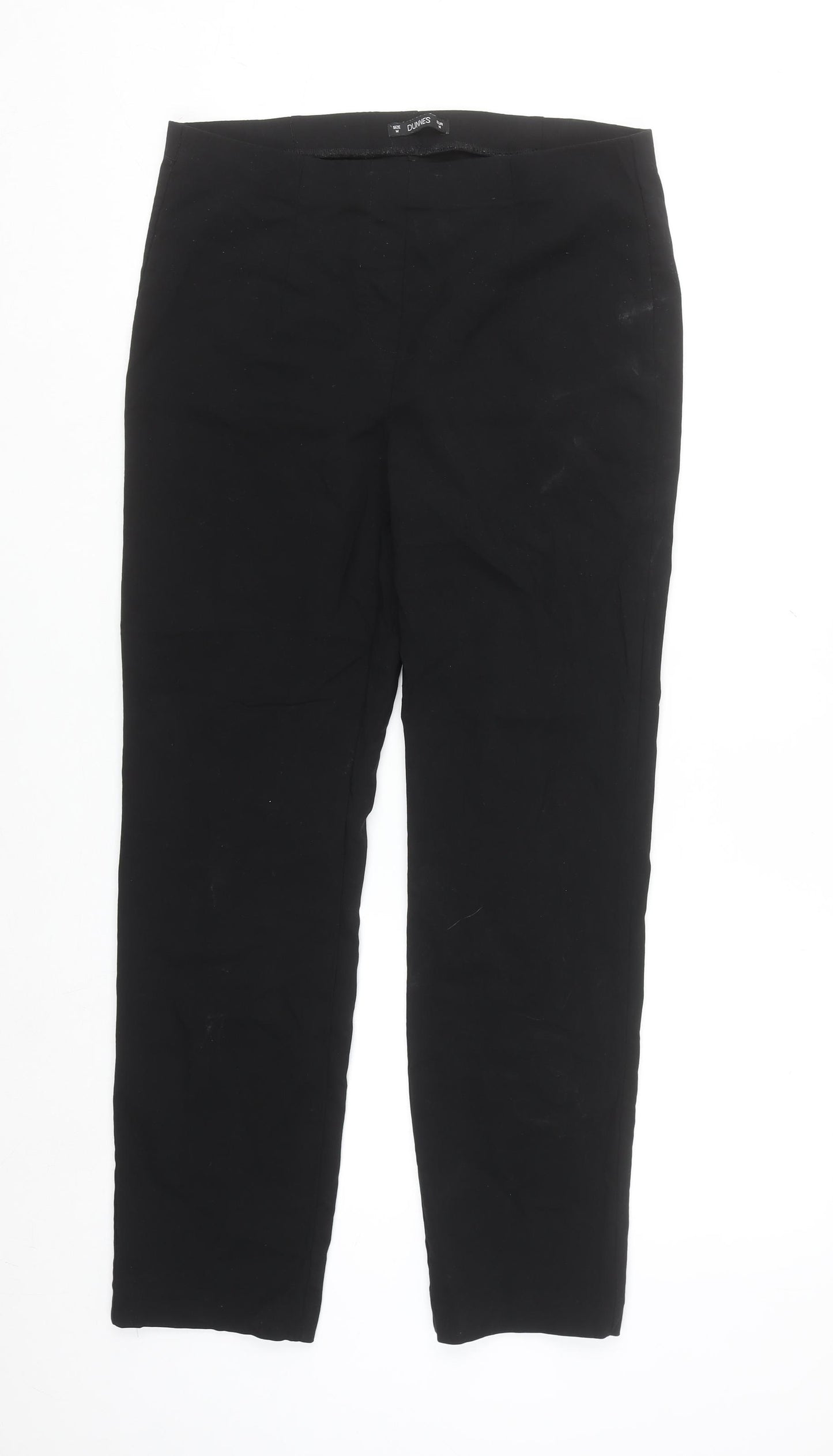 Dunnes Stores Women's Black Stretch Slim Trousers Size 12