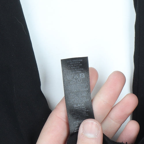 Dunnes Stores Women's Black Stretch Slim Trousers Size 12