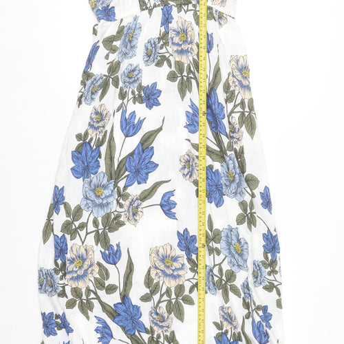 J.STARS Womens Multicoloured Floral Maxi Dress L Lightweight
