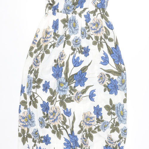 J.STARS Womens Multicoloured Floral Maxi Dress L Lightweight