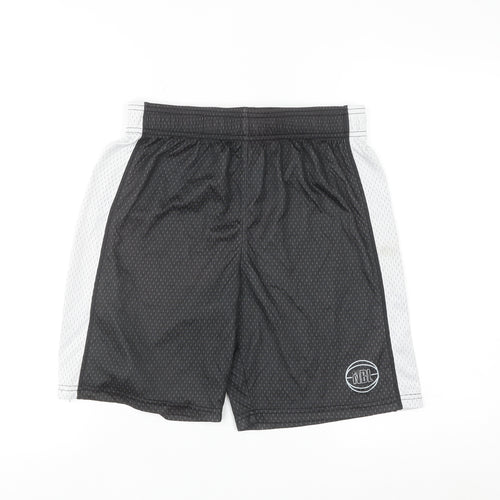 NBL Womens Black Athletic Basketball Shorts Size 12