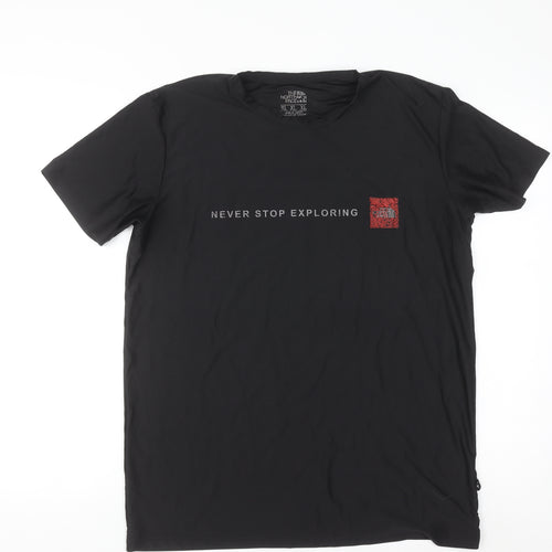 The North Face Men's Black XL Never Stop Exploring Graphic T-Shirt