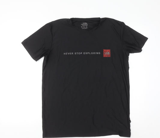 The North Face Men's Black XL Never Stop Exploring Graphic T-Shirt