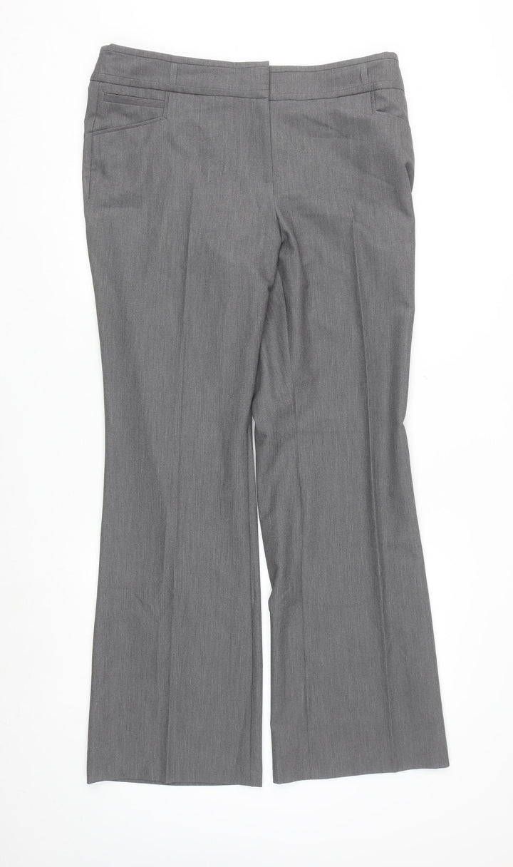 Dunnes Stores Women’s Grey Straight Leg Dress Pants Size 16