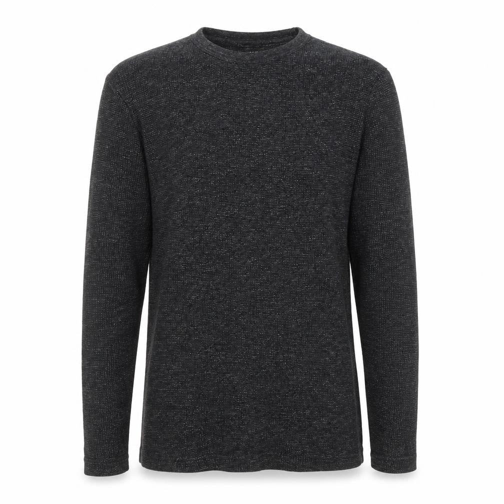 H&M Men’s Black Slim Fit Crew Neck Long Sleeve Jumper Size S