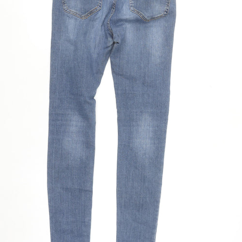 River Island Women’s Blue Skinny Mid Rise Jeans Size 10
