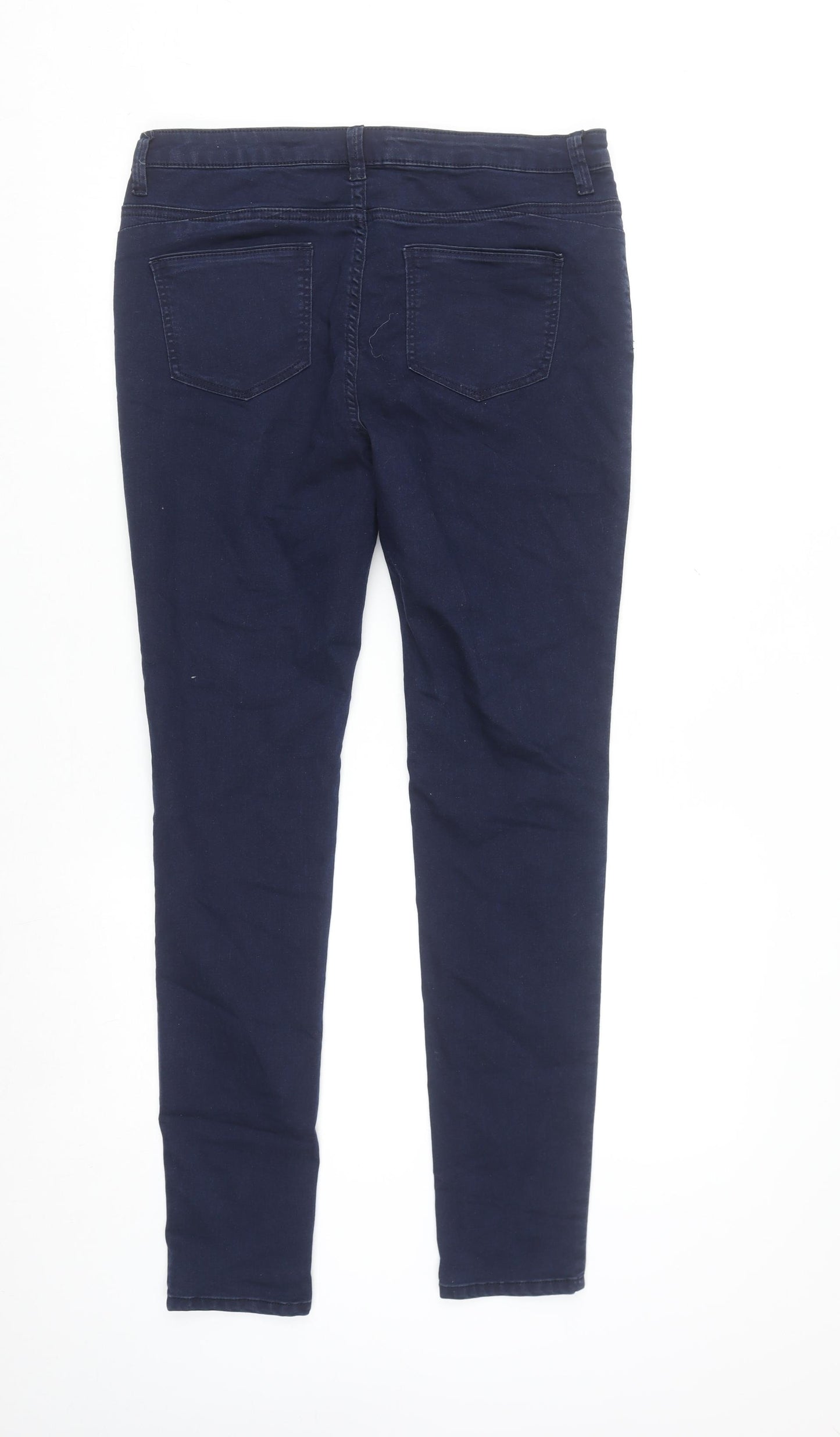 Damart Womens Blue Size 14 Skinny Stretch Denim Jeans