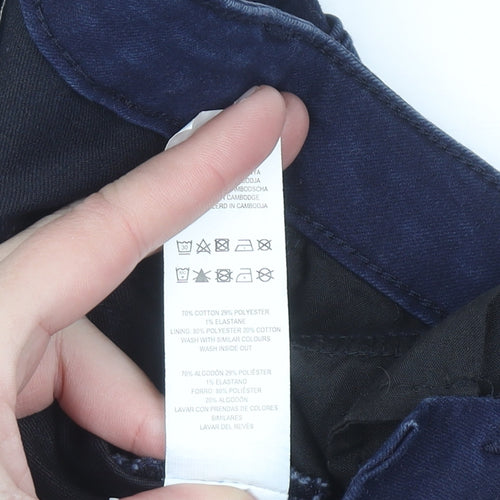 Damart Womens Blue Size 14 Skinny Stretch Denim Jeans