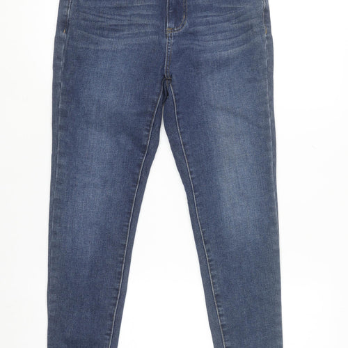 Dunnes Stores Women's Blue Skinny Jeans Size 10 Regular Fit