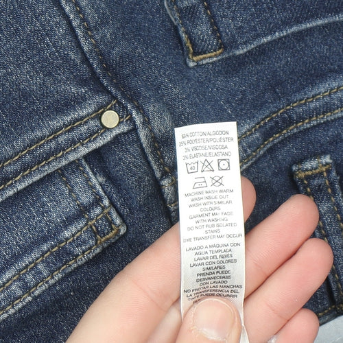 Dunnes Stores Women's Blue Skinny Jeans Size 10 Regular Fit