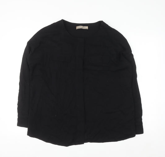 Paul Costelloe Living Studio Women’s Black Viscose Blouse Size 12