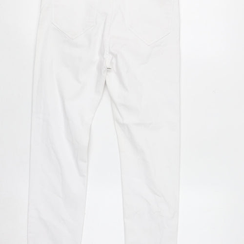 River Island Women's White Size 10 Skinny Jeans