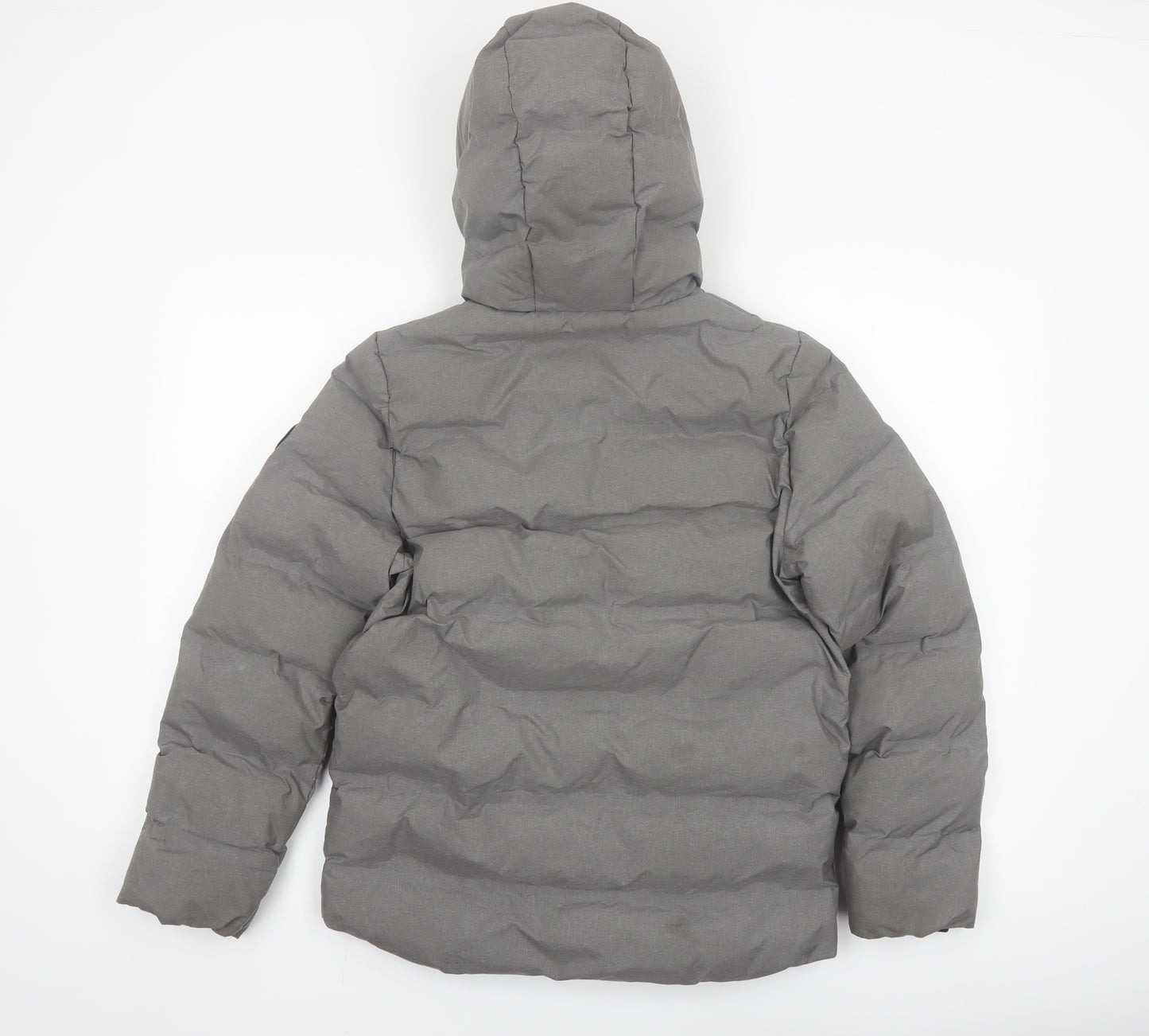 Next Boys Grey Hooded Puffer Jacket 12 Years Winter Coat