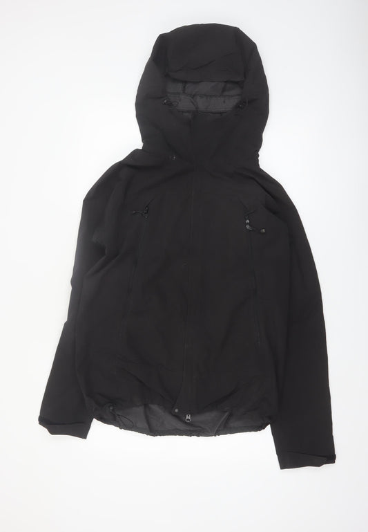Karrimor Mens Black L Soft Shell Waterproof Hooded Jacket