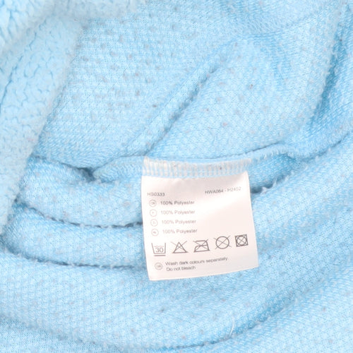 Hawkshead Women Blue Fleece 1/2 Zip Pullover Sweatshirt Size 14