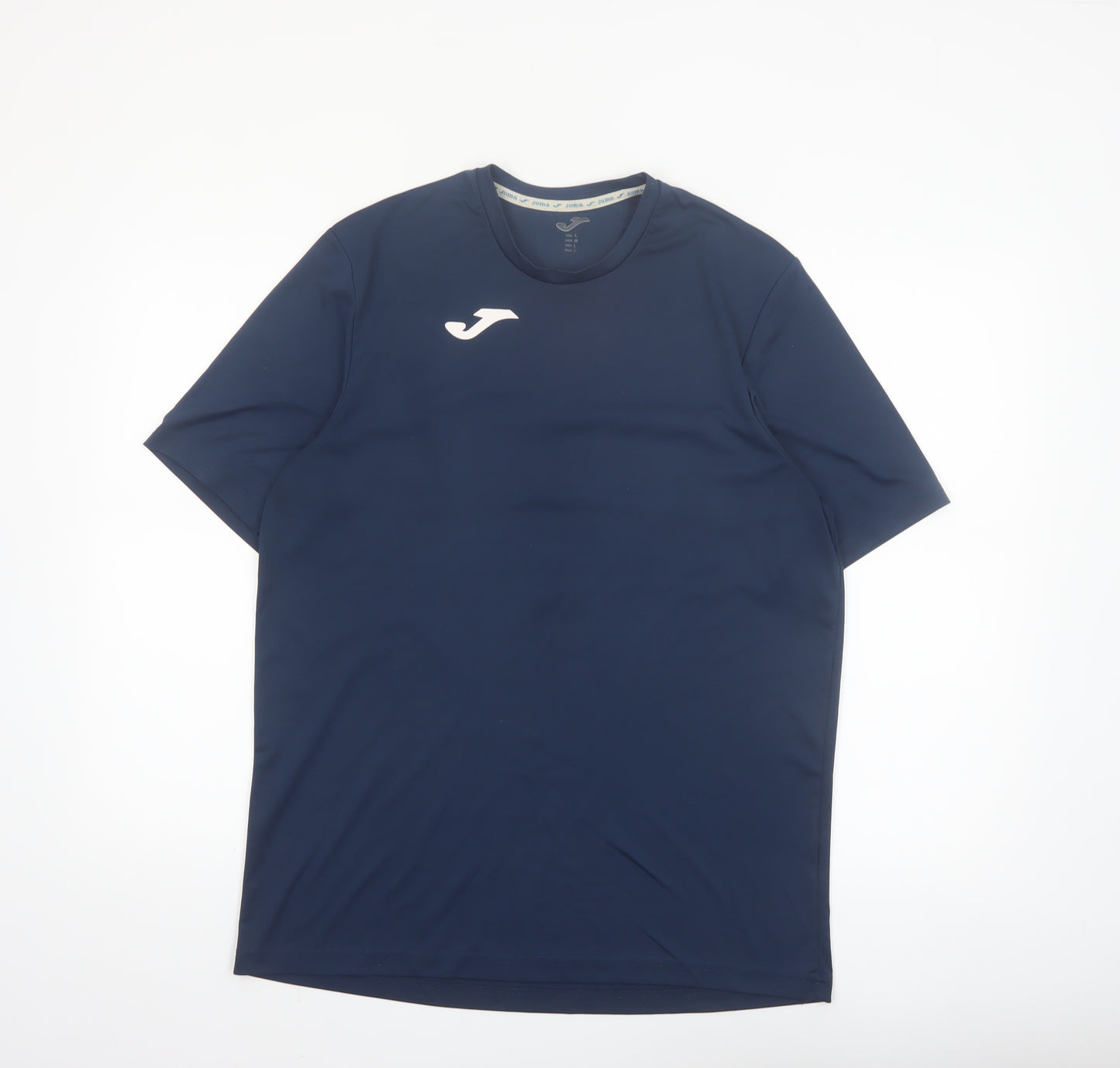 Joma Men Blue Lightweight Activewear T-Shirt Size L