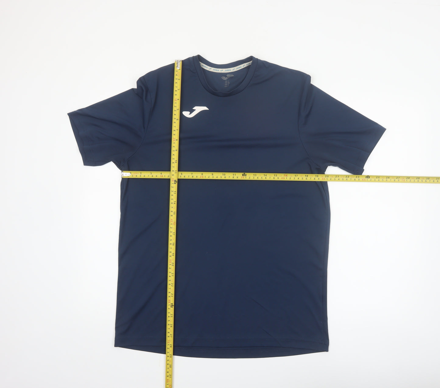 Joma Men Blue Lightweight Activewear T-Shirt Size L