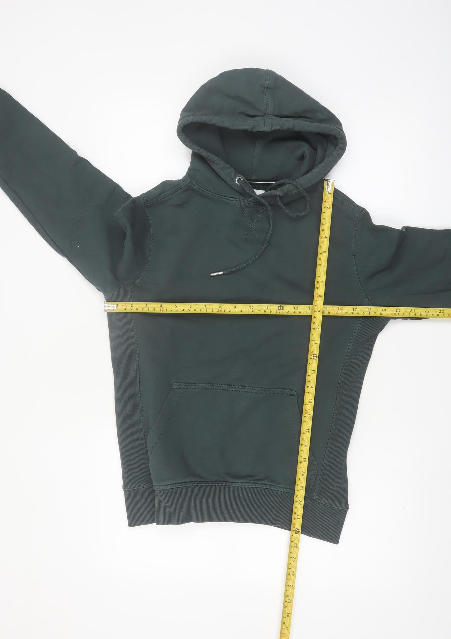 Calvin Klein Jeans Men's Green XS Pullover Hoodie Jumper