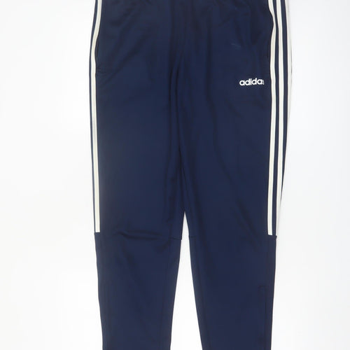 Adidas Men’s Navy Blue AEROREADY Slim Jogger Trousers L