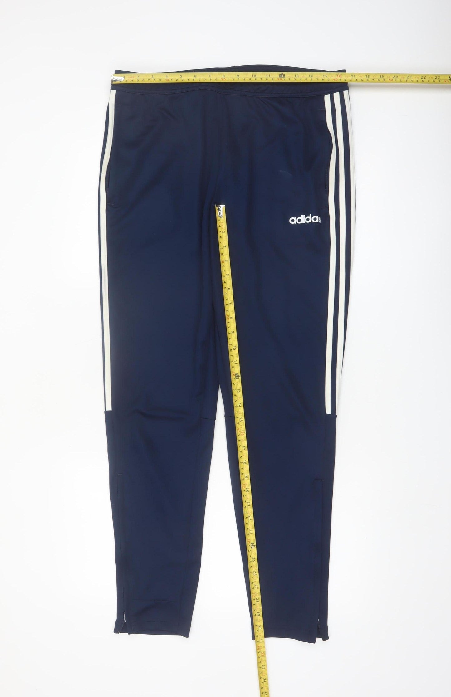 Adidas Men’s Navy Blue AEROREADY Slim Jogger Trousers L