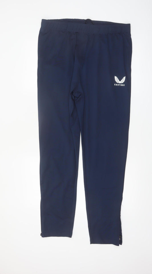 Castore Men's Blue Slim Jogger Trousers L