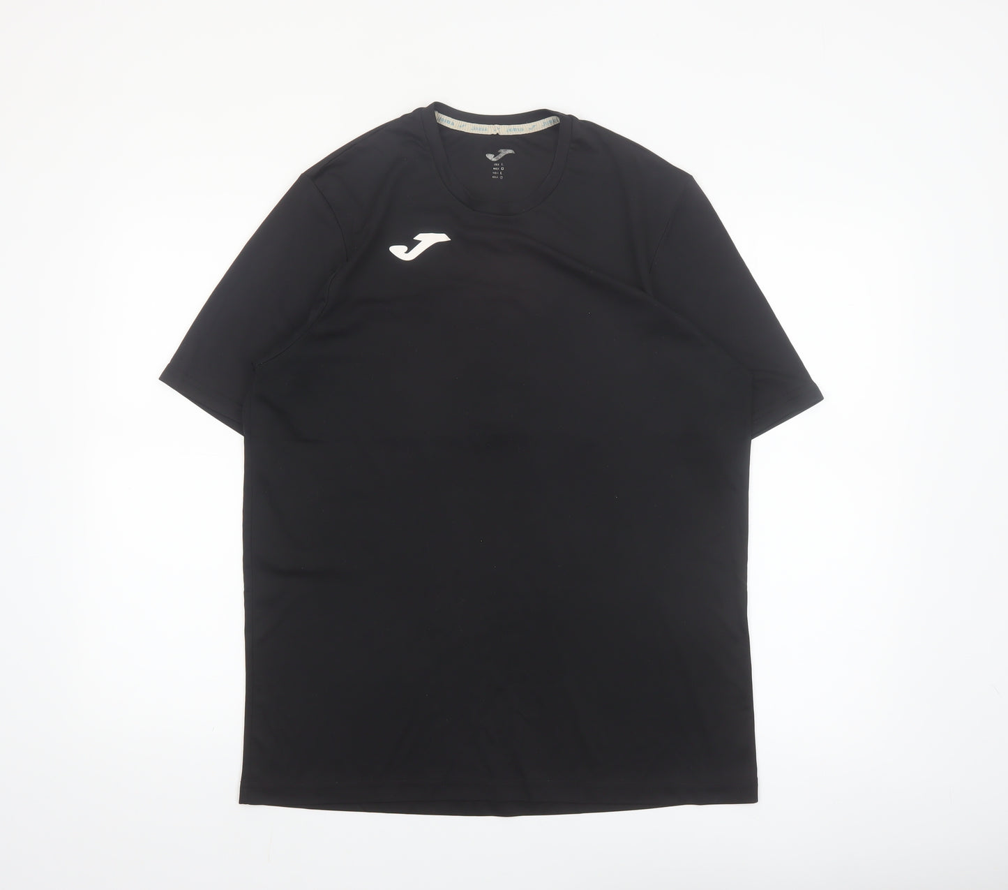 Joma Men's Black Athletic Short Sleeve T-Shirt Size L