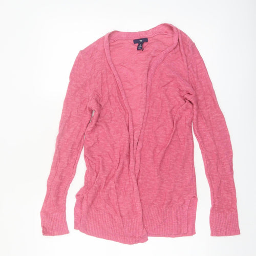 Gap Womens Pink XS Cardigan Knit Long Sleeve Lightweight