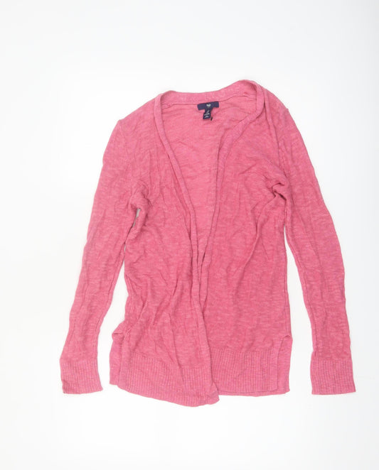 Gap Womens Pink XS Cardigan Knit Long Sleeve Lightweight