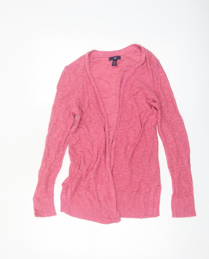 Gap Womens Pink XS Cardigan Knit Long Sleeve Lightweight