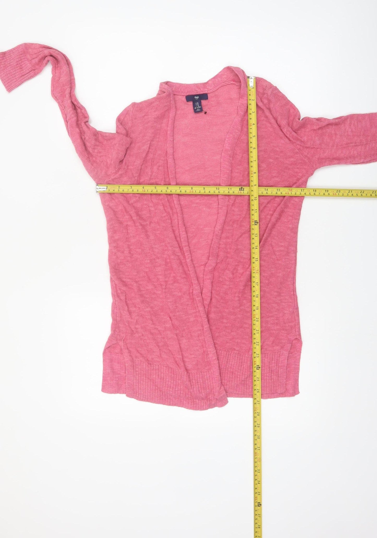 Gap Womens Pink XS Cardigan Knit Long Sleeve Lightweight