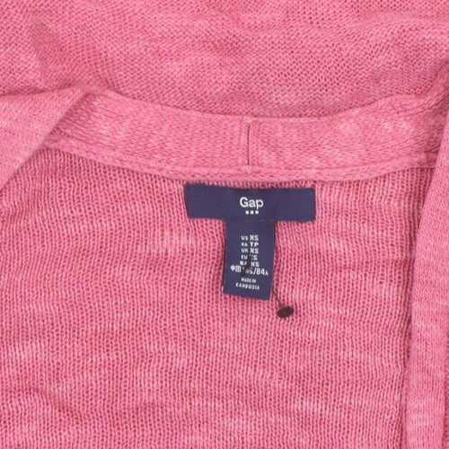 Gap Womens Pink XS Cardigan Knit Long Sleeve Lightweight