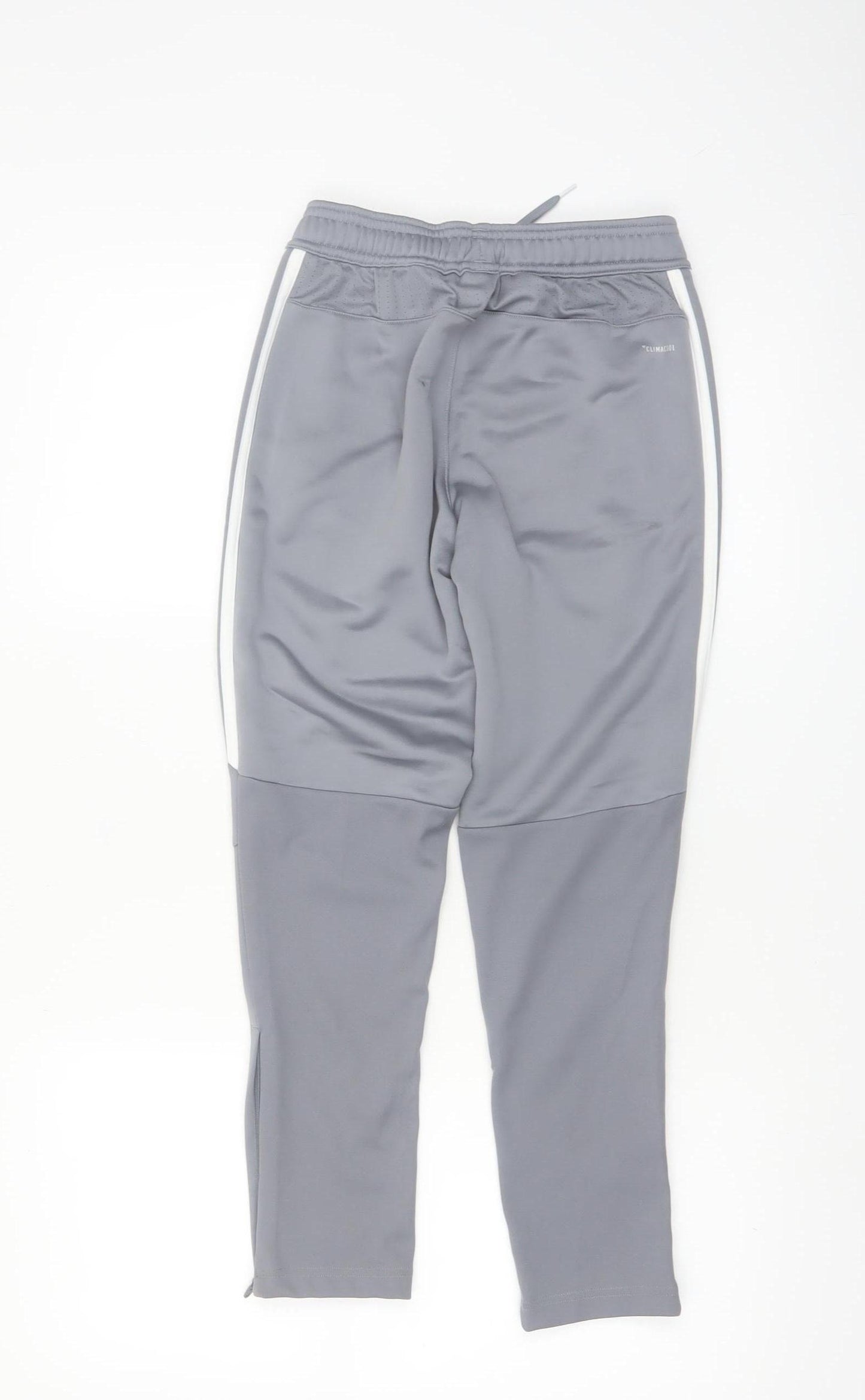 Adidas Boys Grey Manchester United Jogger Sweatpants 9-10 Years Climalite
