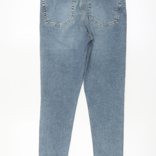 Topshop Jamie Women's Blue High Rise Skinny Jeans Size 12R