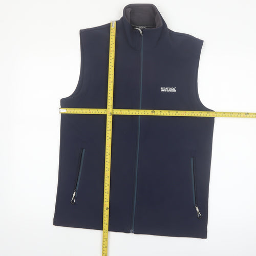Regatta Women’s Blue Softshell Sleeveless Waistcoat S Outdoor Bodywarmer