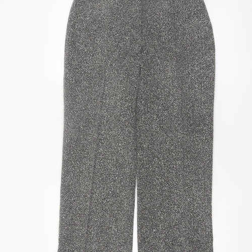 Principles Petite Womens Grey Tweed Trousers Size 10 Workwear