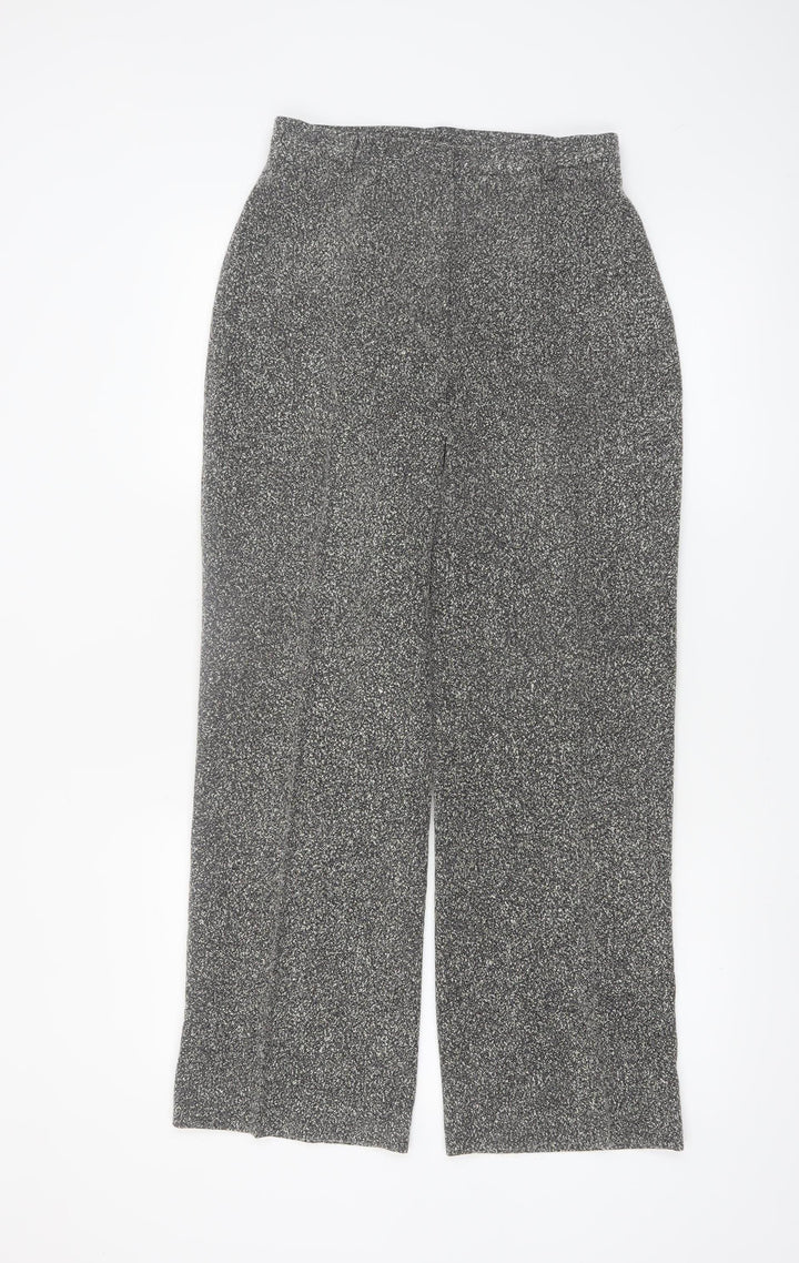 Principles Petite Womens Grey Tweed Trousers Size 10 Workwear