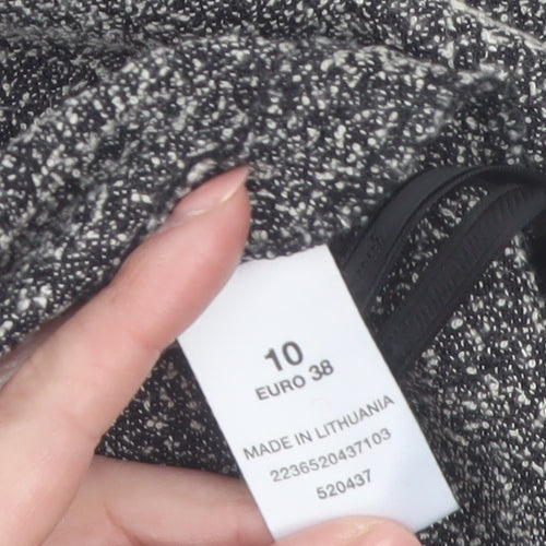 Principles Petite Womens Grey Tweed Trousers Size 10 Workwear