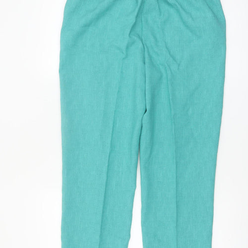 Honor Millburn Women’s Green Straight Leg Trousers Size 12