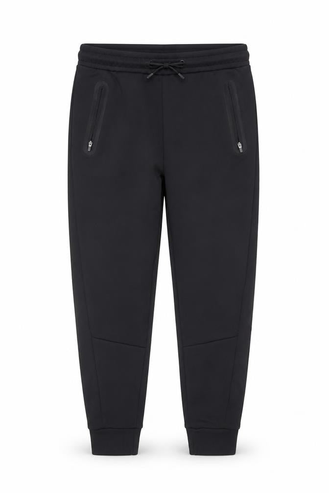 Dunnes Stores Boys Black Jogger Trousers 26in Waist 100% Polyester