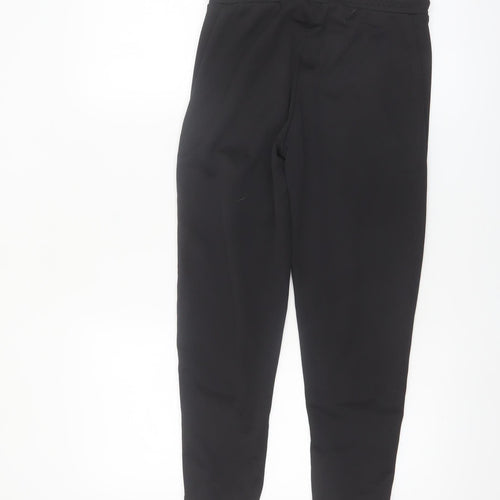 Dunnes Stores Boys Black Jogger Trousers 26in Waist 100% Polyester