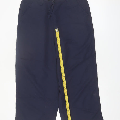 St. Bernard for Dunnes Stores Women's Blue Size 14 Cropped Trousers