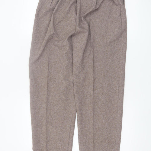 Emma Collection Womens Brown Size 16 Straight Trousers