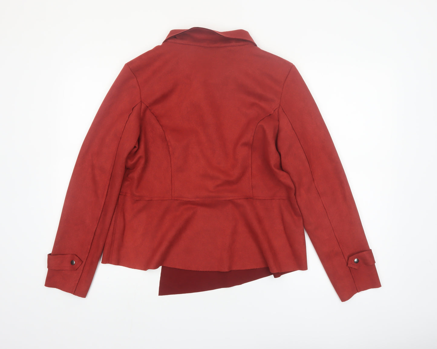 Latin Quarters Women's Red XL Biker Softshell Jacket