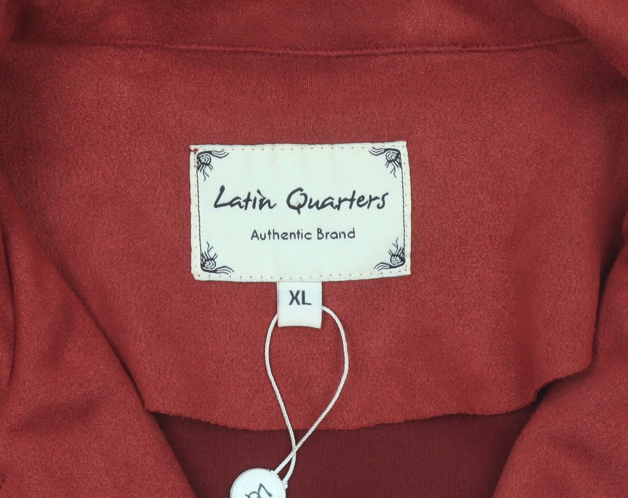 Latin Quarters Women's Red XL Biker Softshell Jacket