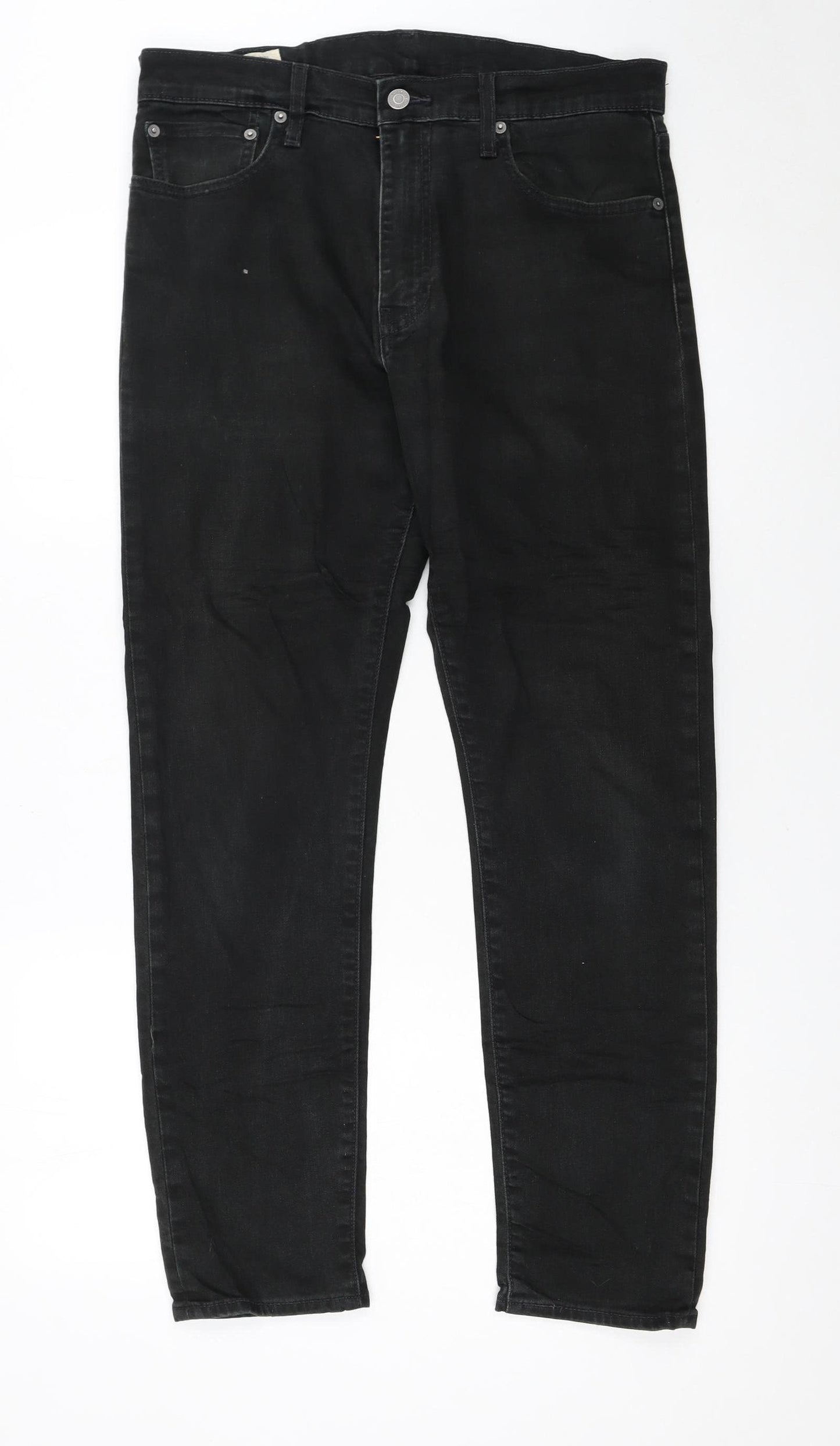 Levi's Women's Black Mid Rise Skinny Denim Jeans Size 12 W32 L30