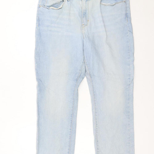Levi's Women's Blue Size 14 Classic Straight Denim Jeans
